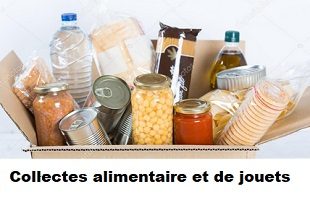 Collecte alimentaire et collecte de jouets