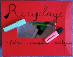 Recyclage des feutres